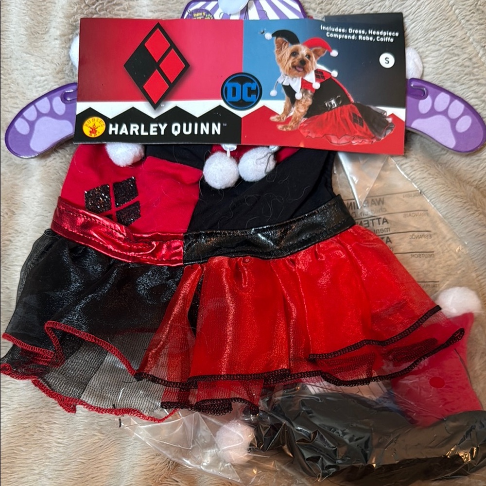 Dog Costume - Harley Quinn